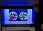 Vitrine holographique grand format