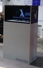 Vitrine hologramme