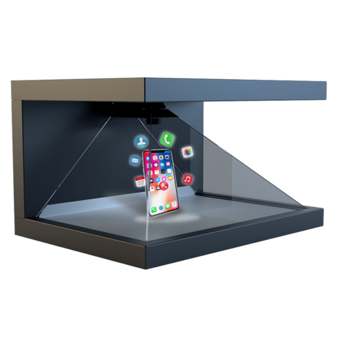 Dreamoc HD3 avec animation, Vitrine Holographique Realfiction, DeepFrame