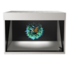 Dreamoc POP3 avec animation, Vitrine Holographique Realfiction, DeepFrame